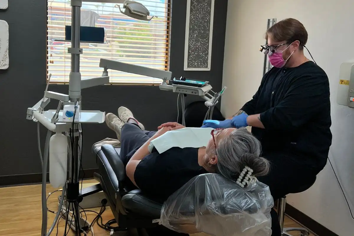 dentist at work in Tucson az