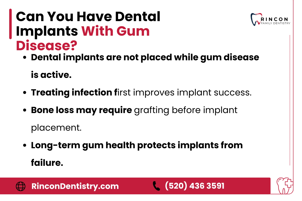 Can You Have Dental Implants With Gum Disease_ - infographic